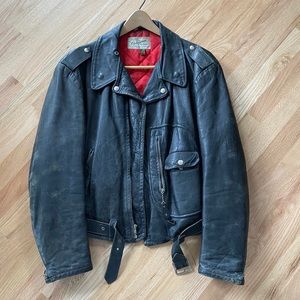 Vintage 1960s Sears Hercules Leather Jacket